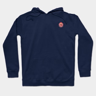 A Bea Kay Thing Called Beloved- Red Medallion Polo Hoodie